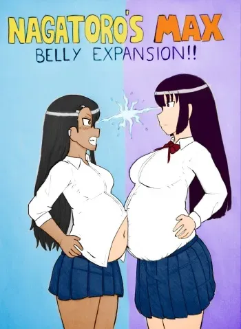 [Ronic Lagann] Nagatoro's Max Belly Expansion manga cover