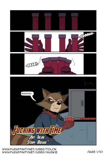 [Muskie, Tolok] Fucking with Time (Guardians of the Galaxy) manga cover
