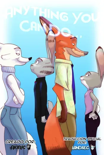 [Akiric] Anything you can do (Zootopia) (Spanish) [On Going] [Landsec] manga cover