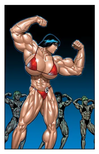 Muscle Females manga cover