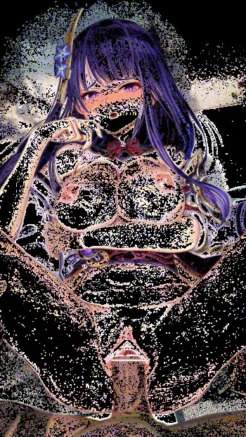 [Dikk0 & Yakinikku] Raiden Shogun to Nakadashi Jusei Ecchi CG-shuu! (Genshin Impact) manga cover