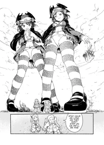 Demon girls vore manga cover