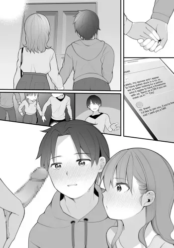 Sex ga Mannerika Shite Kita node 3P Aite o Boshuu shitara Kawaii Kao shita Kyokon Danshi ga Arawarete Danjo Douji ni Okasareru Manga | A stagnant couple banged by a boy with a pretty face and huge dick manga cover