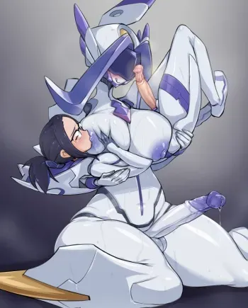[Pochincoff (ポチンコフ)] FUTANARI and SCAT Gallery - Cyberpunk, Virtual-On, Risk of Rain, Medabots, Gundam, Darling in the Franxx, Undertale, Digimon, Pokemon, Megaman, Sonic, Polynian, Anima Gear, Zootopia, Hollow Knight, XJ9, Fireball [Uncensored] manga cover