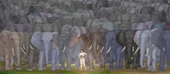 Elephant gangbang manga cover