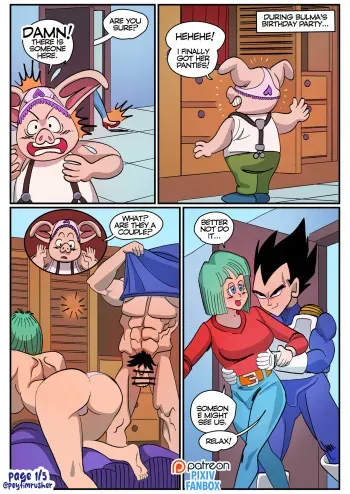 [Peytim Rusher] Bulma's Party (Dragon Ball Z) manga cover