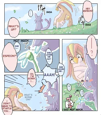 Espeon x Pigiotto (English) manga cover