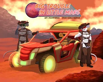 [DenzelNGovinchi] Big Trouble in Little Mars manga cover