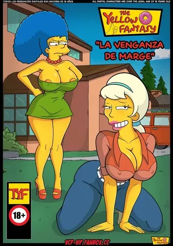 [The Yellow Fantasy] La venganza de Marge (The Simpsons) [Spanish] manga cover