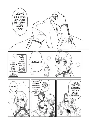 [Toklta] Shinkon no Norun-chan ga ganbaritai o-hanashi desu | A story about Norn-chan trying her best as a newlywed [English] [JAWLATOR] [Digital] manga cover