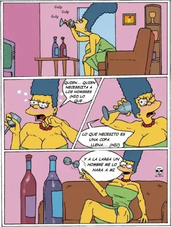[The Fear] Exploited (The Simpsons) [Spanish] manga cover