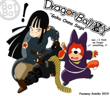 [Botbot] Dragon Ball Yamete: Shu and Mai manga cover