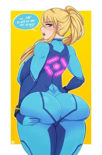 [furanh] Samus Fanart (Metroid) manga cover