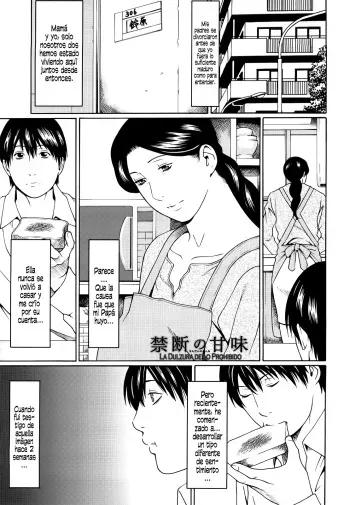 [Takasugi Kou] Kindan no Kanmi | La Dulzura de lo Prohibido (Kindan no Haha-Ana) [Spanish] =P666HF= [Decensored] manga cover