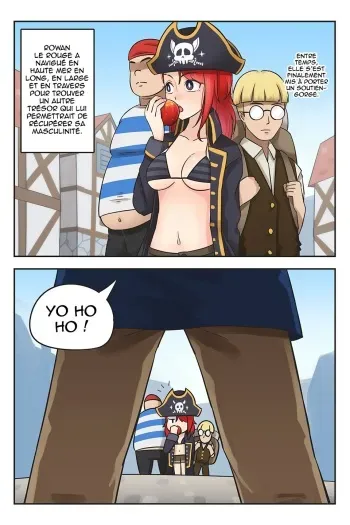 [RudySaki] Rowan the Red Hair #3 [French] [La Sainte Perv'] manga cover