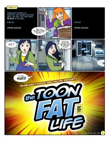 The Toon Fat Life manga cover