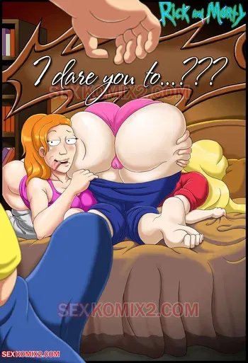 [SexKomix] I dare you to...??? (Rick and Morty) manga cover