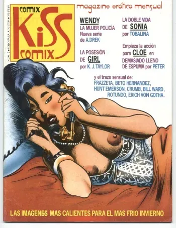 Kiss comix #002 (spanish) manga cover