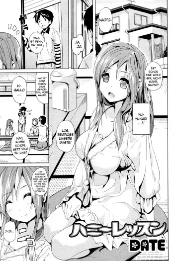 [Date] Honey Lesson (Jun-ai Kajitsu 2011-05) [German] [Team GuDeHa] [Decensored] manga cover