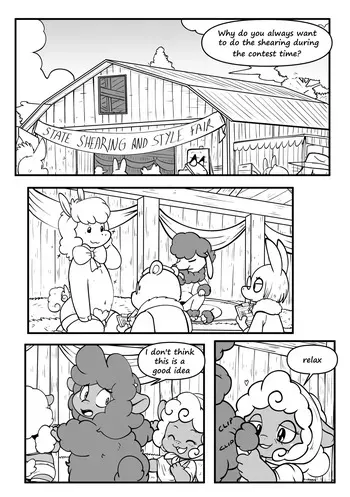 [LKIWS] Shearing Syrup at the Shearing Fair manga cover