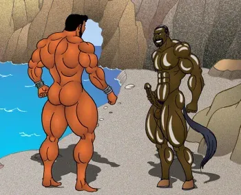 Hercules vs Nessus, the Centaur (by Cacencst) manga cover