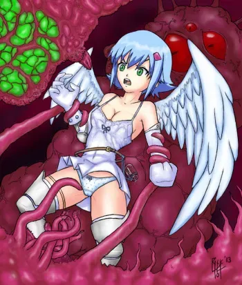[Rick404] Nanael Angel of Darkness (Queen's Blade) manga cover