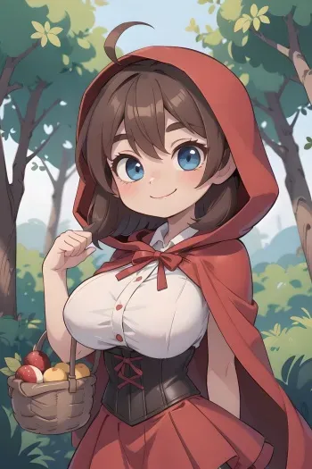 Little Red Riding Hood [AI Generated] manga cover