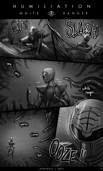 [Albatross] White Ranger Humiliation manga cover