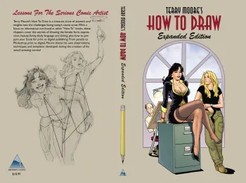 Terry Moore's How to Draw - Expanded Edition manga cover