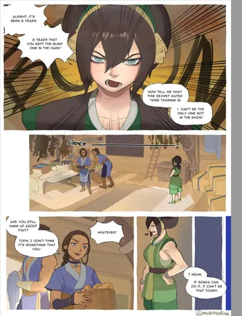 [matchattea] Secret Water Tribe Training (Avatar: The Last Airbender) manga cover