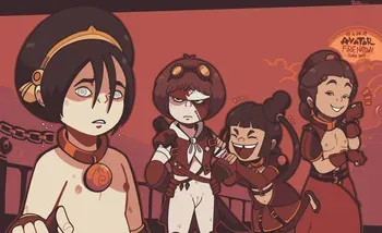 [Jululu] Fire nation slave days AU manga cover