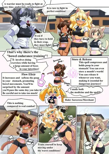 [Unoroute (UnoUsaya)] Bowel Endurance Training manga cover