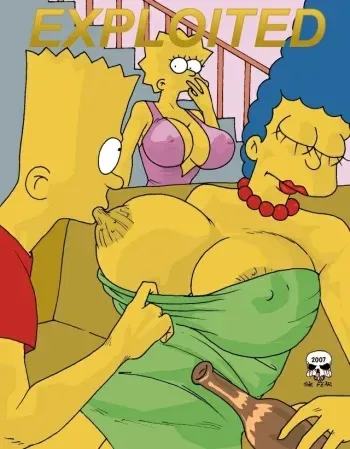 [The Fear] Exploited (The Simpsons) manga cover