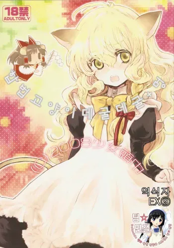 (Reitaisai 5) [Shoujo Zukin (Hatomugi Munmun)] Gouhou Neko Korori + One (Touhou Project) [Korean] [팀 면갤] manga cover