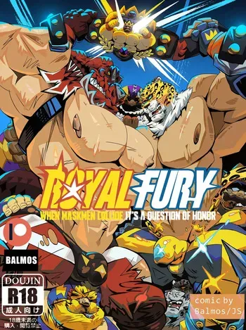 [Balmos] Royal Fury manga cover