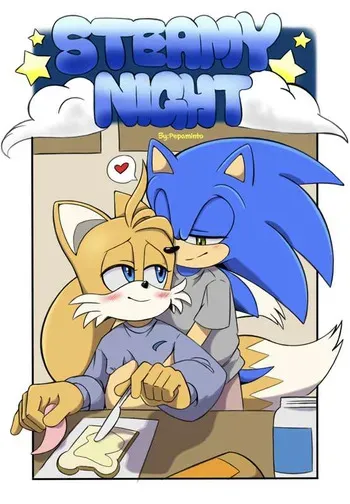 [PepamintoPatty] Steamy Night (Sonic) Spanish manga cover