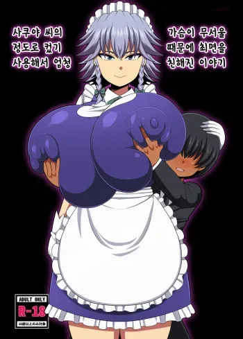 [Nacchuushou (Amazon)] Sakuya-san no Oppai ga Susamajiku Ookikatta no de Saiminjutsu o Tsukatte Totemo Nakayoku Natta Hanashi (Touhou Project) [Korean] [Digital] manga cover