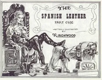 [R. Ironwood] The Spanish Leather manga cover