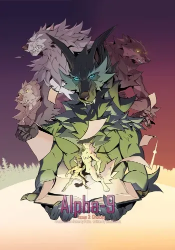 Alpha-9 issue3 manga cover