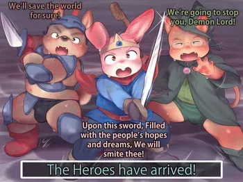 [KDMN] The Heroes' First time sex Retranslation (Pixiv Fanbox) manga cover