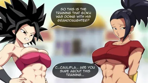 [DivineWine/Vampiranhya] Son Pan Vs Kefla (Dragon Ball GT & Super) manga cover