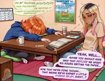 Afterstudy Relief (ft. Gwen Tennyson & O.C) [Ai-Assisted] manga cover