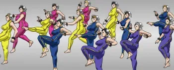 [8 no Ji Club] The Heir of Shuugeki (Street Fighter) manga cover