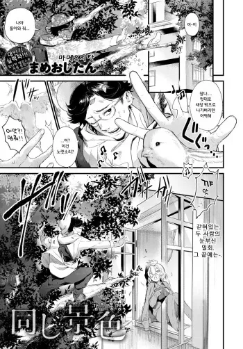 [Mameojitan] Onaji Keshiki | 같은 풍경 (COMIC Anthurium 2018-12) [Korean] [Digital] manga cover