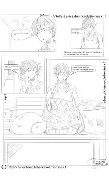 [Gofenix/Dragonicxs] Vore Manga Sensei Sagiri manga cover