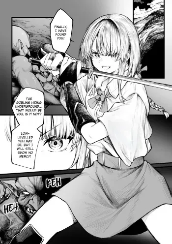 The Gloomy Adventurer Won't Lose to Goblins manga cover