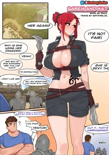 Garen and Kat manga cover