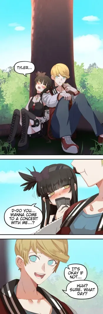 The Goth Girl and the Jock - Concert & Christmas Specials manga cover