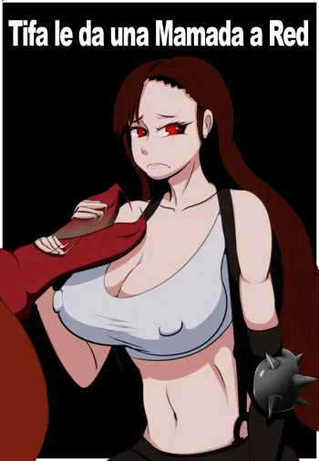 [n0nd3scr1pt] Tifa Gives Red XIII A Blowjob | Tifa le da una Mamada a Red (Final Fantasy VII) [Spanish] [Meiwow] manga cover