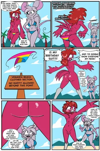 [PanTheBirb] Pan Pan (Pride Month 2025) manga cover